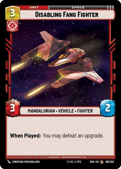 Disabling Fang Fighter (Shadows of the Galaxy) Near Mint Foil