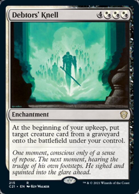 Debtors' Knell (Commander 2021 Strixhaven) Medium Play