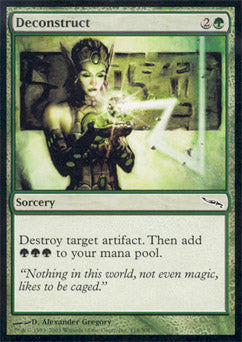 Deconstruct (Mirrodin) Light Play