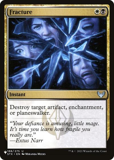 Fracture (The List) Near Mint
