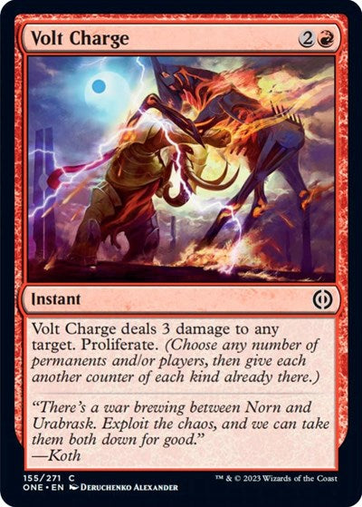 Volt Charge (Phyrexia: All Will Be One) Near Mint