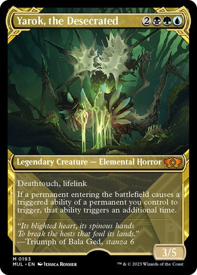Yarok, the Desecrated (Halo Foil) (March of the Machine: Multiverse Legends) Near Mint Foil