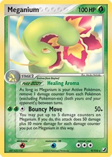 Meganium - 9/115 (EX Unseen Forces) (Deck Exclusives) Light Play