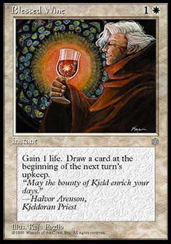 Blessed Wine (Ice Age) Medium Play