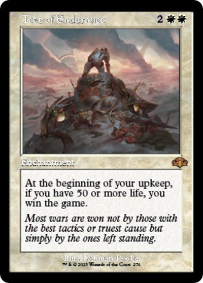 Test of Endurance (Retro Frame) (Dominaria Remastered) Near Mint