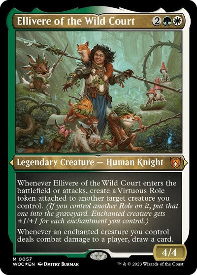 Ellivere of the Wild Court  Display Commander    Thick Stock|0|0|0.00