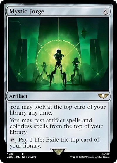 Mystic Forge (Surge Foil) (Universes Beyond: Warhammer 40K) Near Mint Foil