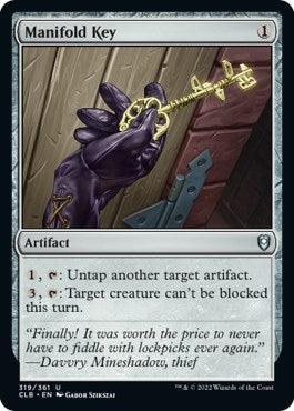 Manifold Key (Commander Legends: Battle for Baldur's Gate) Light Play Foil