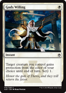 Gods Willing (Masters 25) Near Mint Foil
