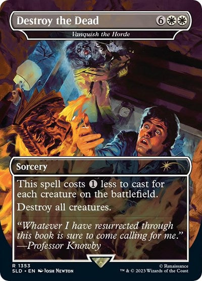 Destroy the Dead - Vanquish the Horde (Secret Lair) Near Mint Foil
