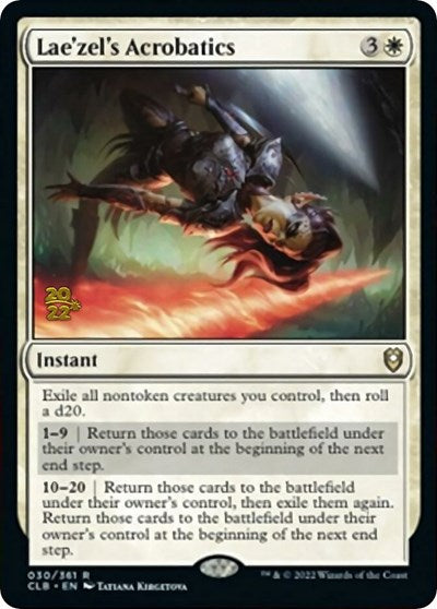 Lae'zel's Acrobatics (Promos: Prerelease Cards) Near Mint Foil
