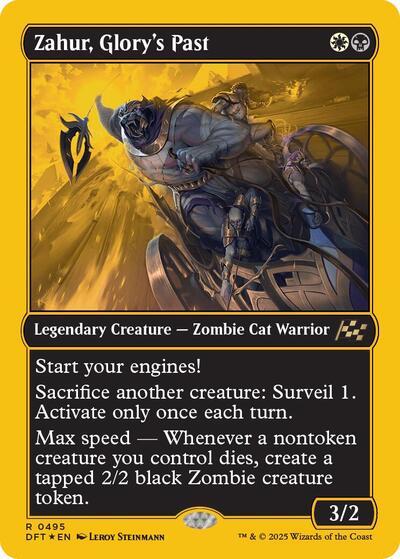 Zahur, Glory's Past (First-Place Foil) (Aetherdrift) Near Mint Foil