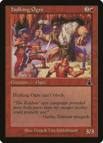 Hulking Ogre (Urza's Destiny) Medium Play
