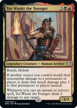 Tor Wauki the Younger (Commander: Dominaria United) Medium Play Foil