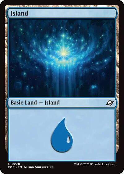 Island (0270) (Edge of Eternities) Near Mint
