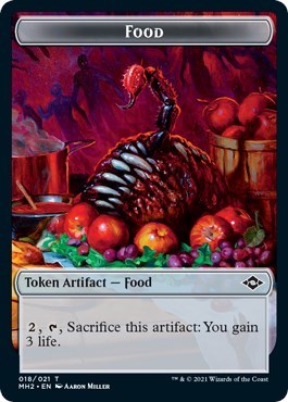 Food (018) Token (Modern Horizons 2) Near Mint