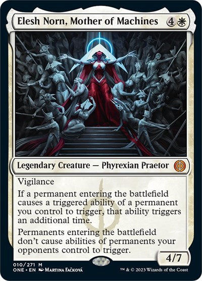Elesh Norn, Mother of Machines (Phyrexia: All Will Be One) Damaged / Poor