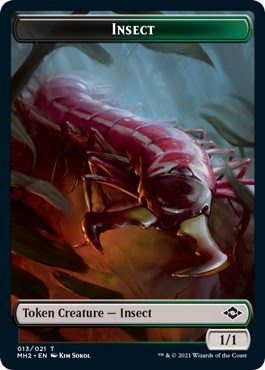 Insect Token (Modern Horizons 2) Light Play