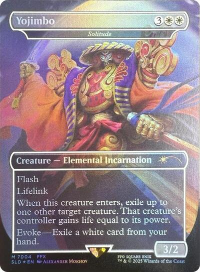 Yojimbo - Solitude (Rainbow Foil) (Secret Lair) Near Mint Foil