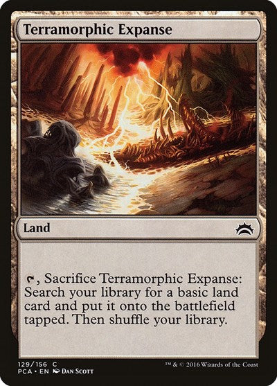 Terramorphic Expanse (Planechase Anthology) Medium Play