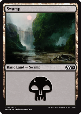Swamp (271) (Magic 2019 Core Set) Near Mint