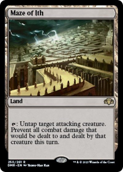 Maze of Ith (Dominaria Remastered) Light Play Foil