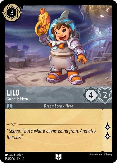 Lilo - Galactic Hero (The First Chapter) Near Mint Cold Foil