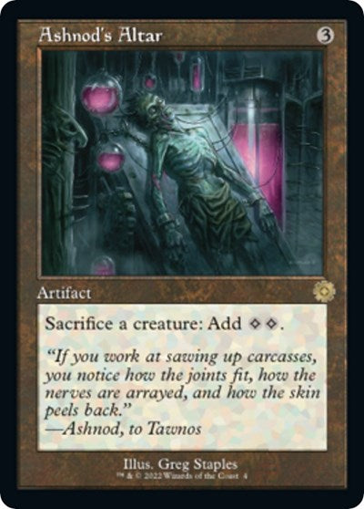 Ashnod's Altar (The Brothers' War: Retro Frame Artifacts) Medium Play Foil