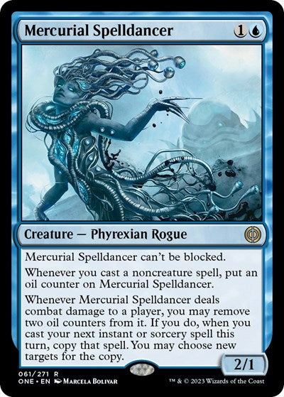 Mercurial Spelldancer (Phyrexia: All Will Be One) Near Mint Foil