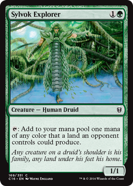 Sylvok Explorer (Commander 2016 Edition) Medium Play