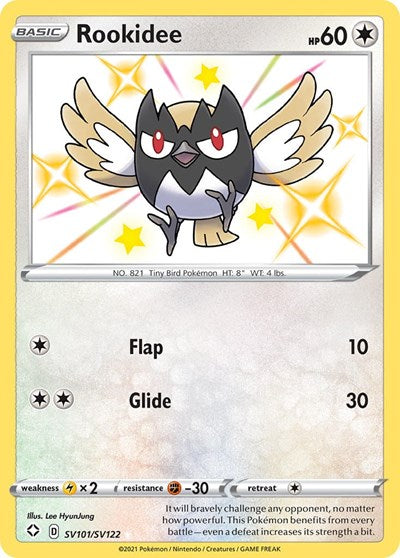 Rookidee (Shining Fates: Shiny Vault) Near Mint Holofoil