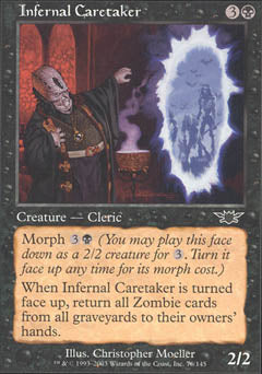 Infernal Caretaker (Legions) Medium Play Foil