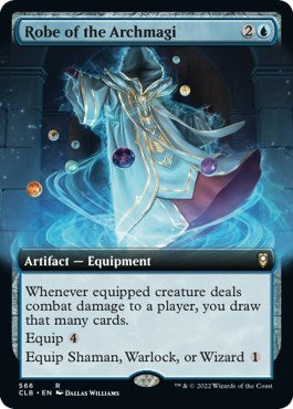 Robe of the Archmagi (Extended Art) (Commander Legends: Battle for Baldur's Gate) Near Mint
