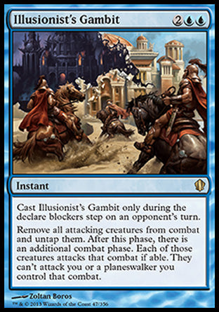 Illusionist's Gambit (Commander 2013 Edition) Light Play