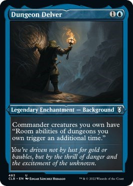Dungeon Delver (Etched Foil) (Commander Legends: Battle for Baldur's Gate) Light Play Foil