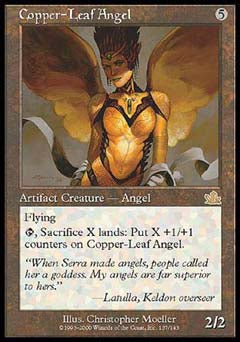Copper-Leaf Angel (Prophecy) Heavy Play