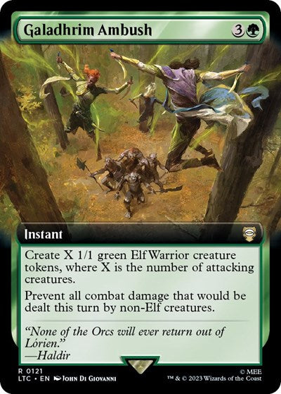 Galadhrim Ambush (Extended Art) (Commander: The Lord of the Rings: Tales of Middle-earth) Light Play