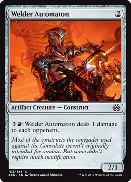Welder Automaton (Aether Revolt) Light Play Foil