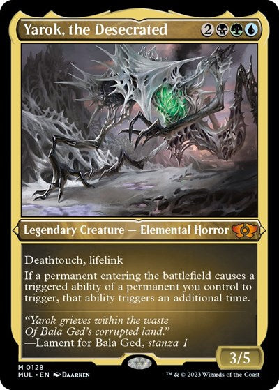 Yarok, the Desecrated (Foil Etched) (March of the Machine: Multiverse Legends) Near Mint Foil