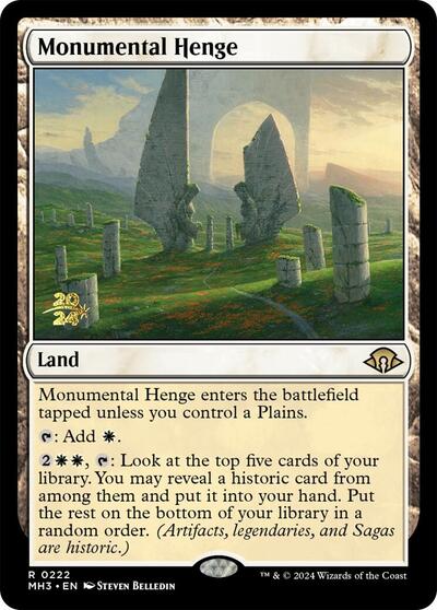 Monumental Henge (Promos: Prerelease Cards) Near Mint Foil
