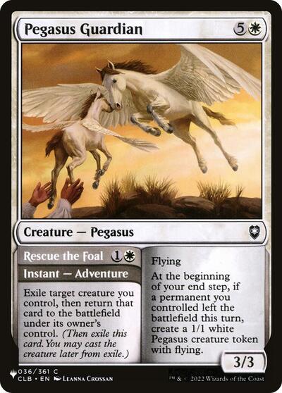 Pegasus Guardian (The List) Near Mint