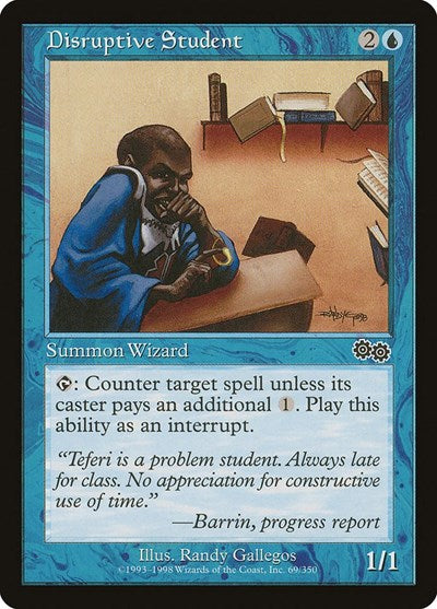 Disruptive Student (Urza's Saga) Light Play