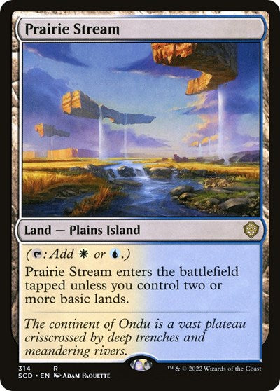 Prairie Stream (Commander 2022 Starter Decks) Near Mint