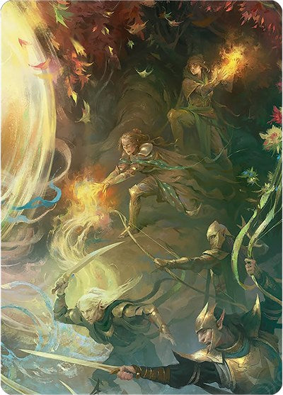 Rally the Galadhrim Art Card|0|0|0.00