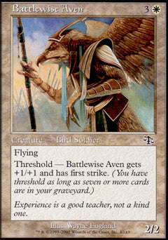 Battlewise Aven (Judgment) Medium Play Foil