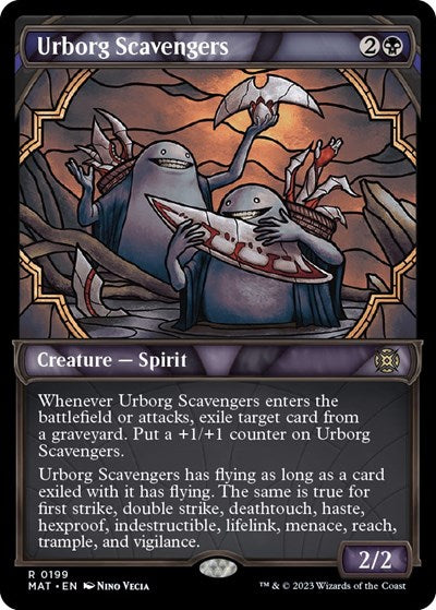 Urborg Scavengers (Halo Foil) (March of the Machine: The Aftermath) Near Mint Foil