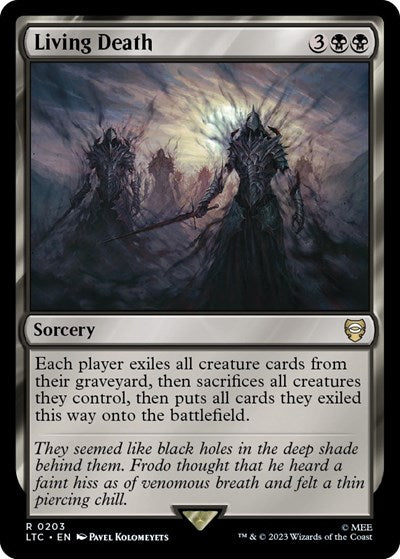 Living Death (Commander: The Lord of the Rings: Tales of Middle-earth) Light Play