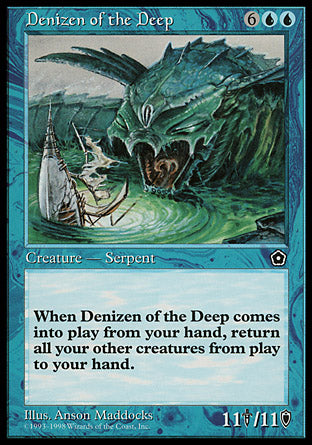Denizen of the Deep (Portal Second Age) Heavy Play