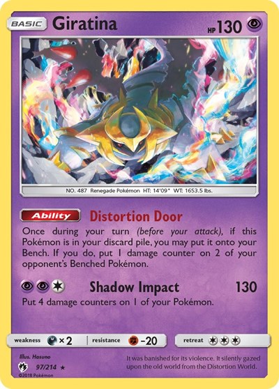 Giratina - 97 (Deck Exclusives) Light Play