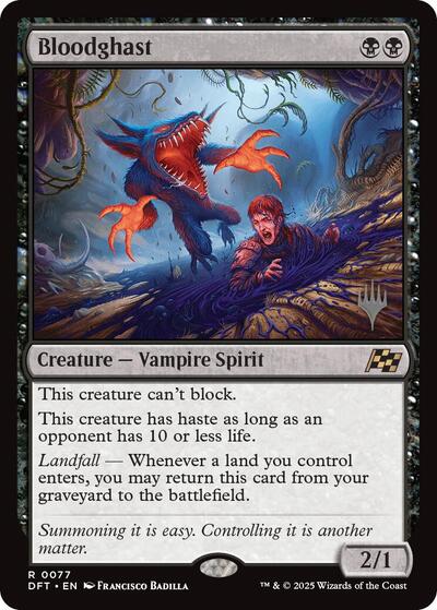Bloodghast (Promo Pack: Aetherdrift) Near Mint Foil